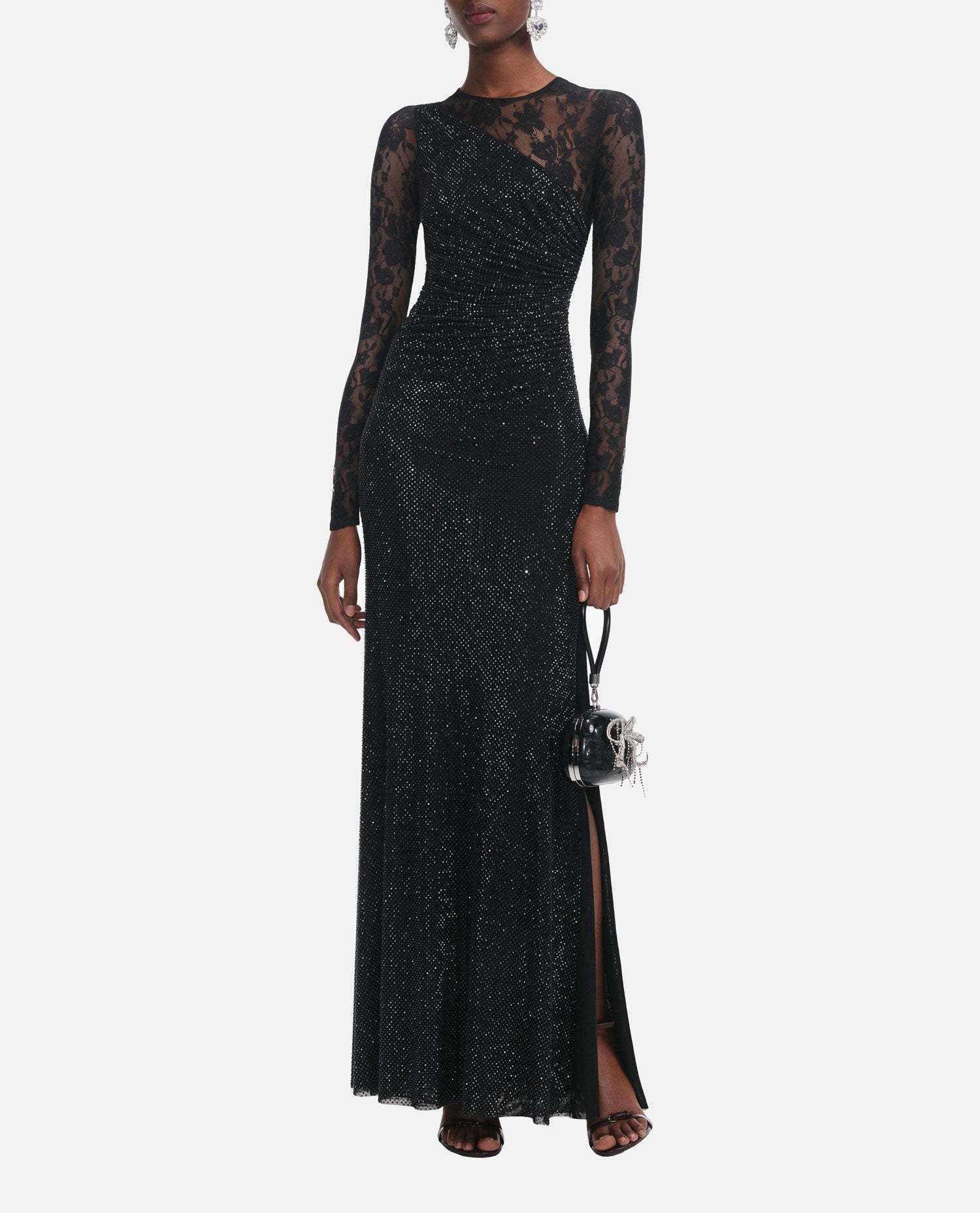 Self-Portrait Dresses Black Pes Ea