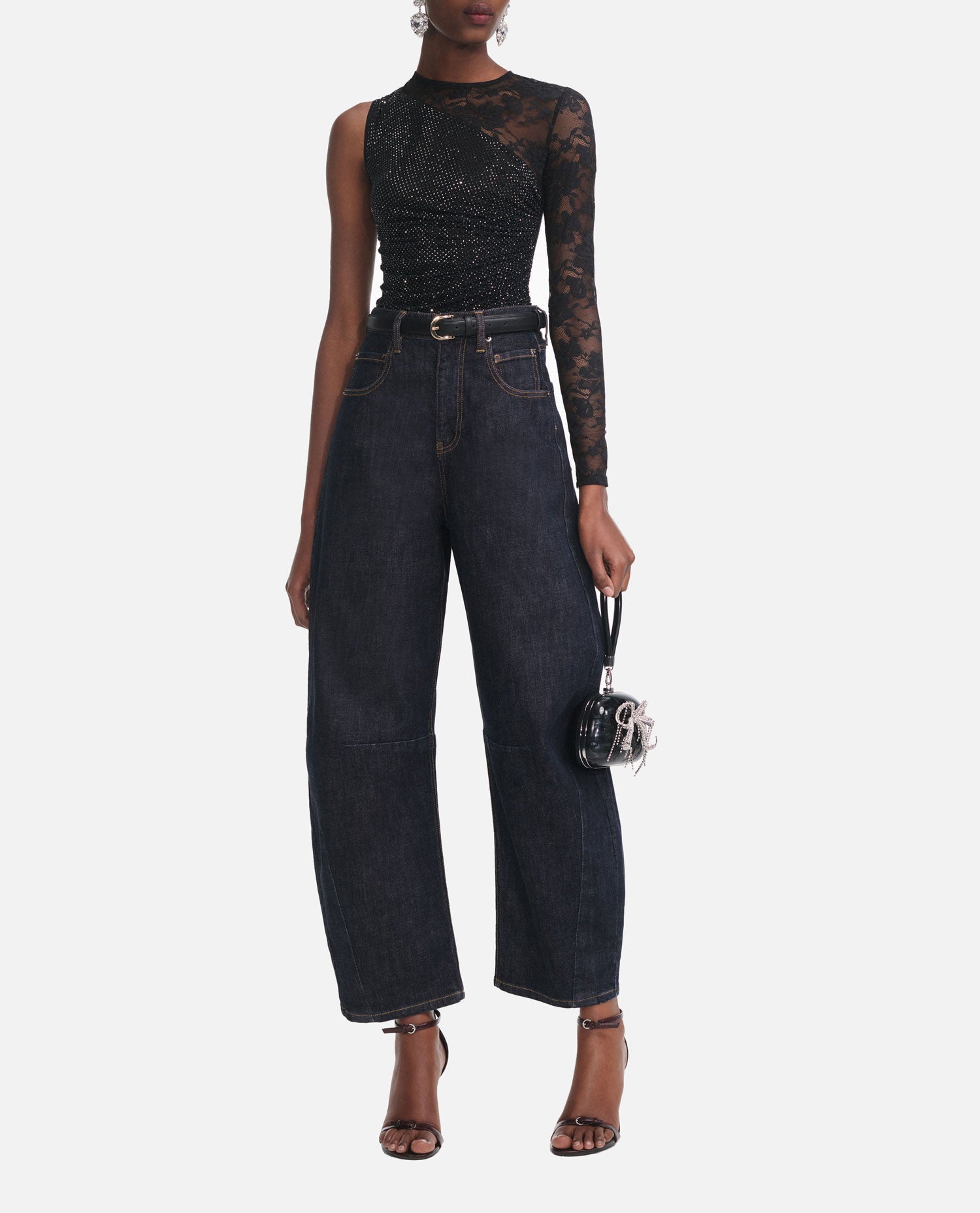 Self-portrait Top Black Pes Ea