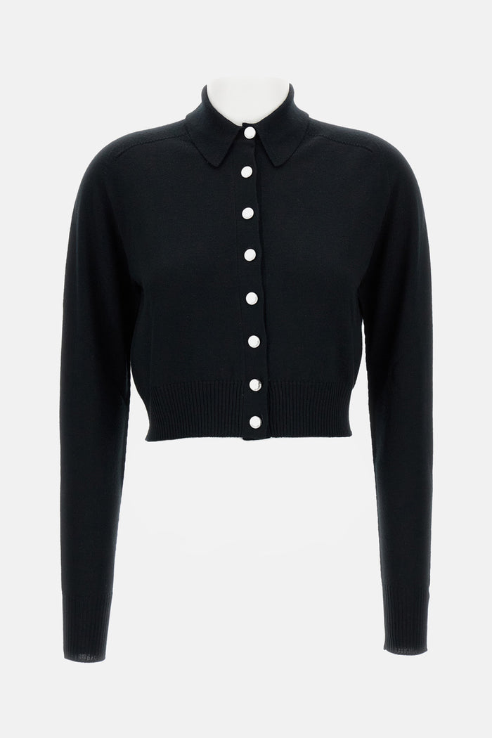 SportMax Sweaters Black Virgin Wool