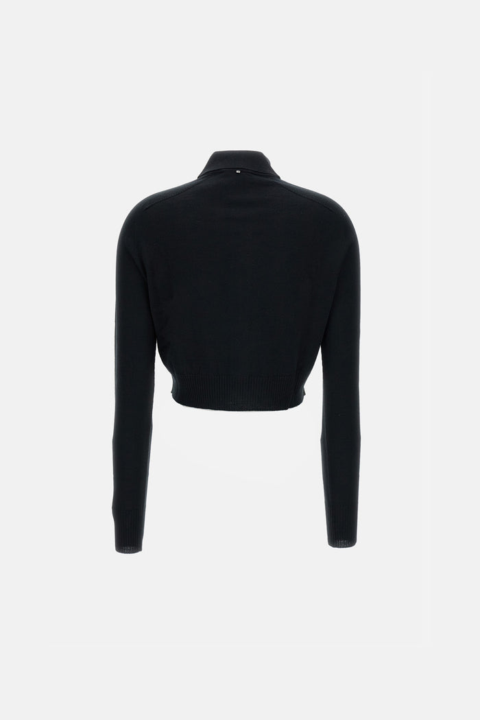 SportMax Sweaters Black Virgin Wool