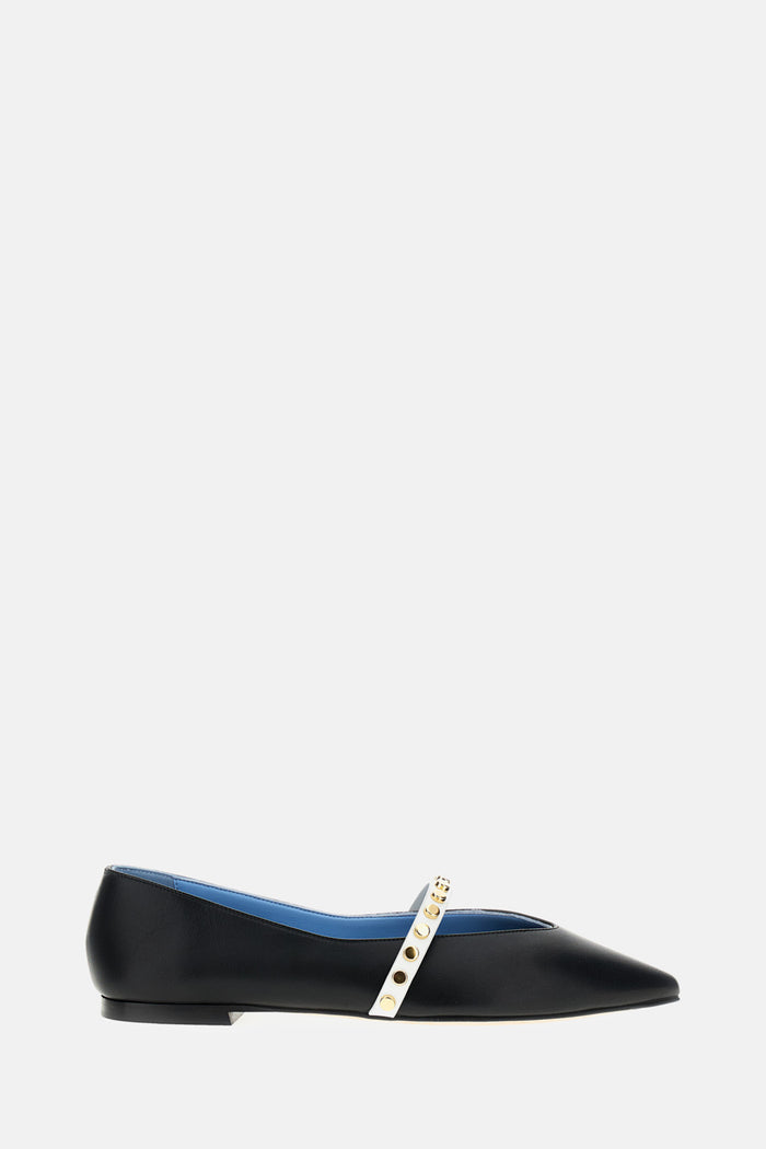 Alexander McQueen Flat shoes Black Lamb Leather