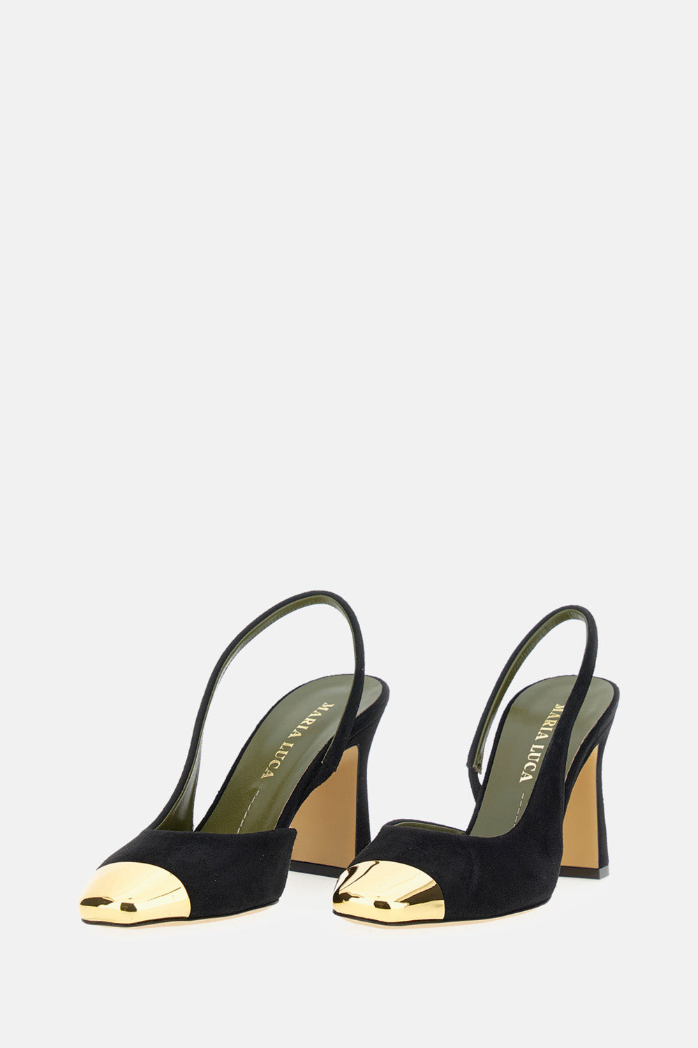MARIA LUCA With Heel Black Goat Leather