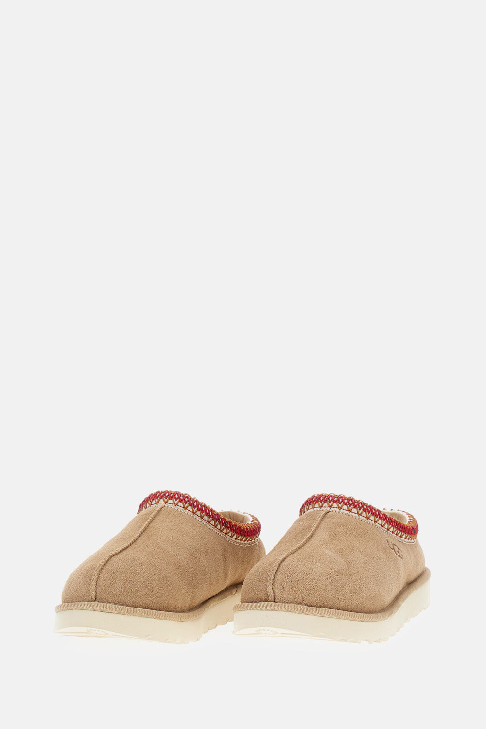 Ugg Flat Shoes Beige Leather Tex