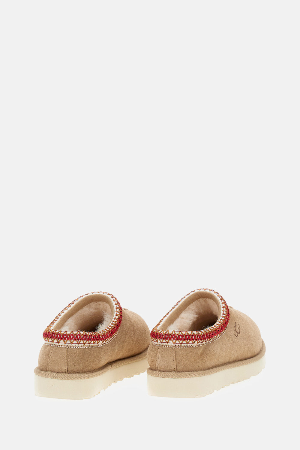 Ugg Flat Shoes Beige Leather Tex