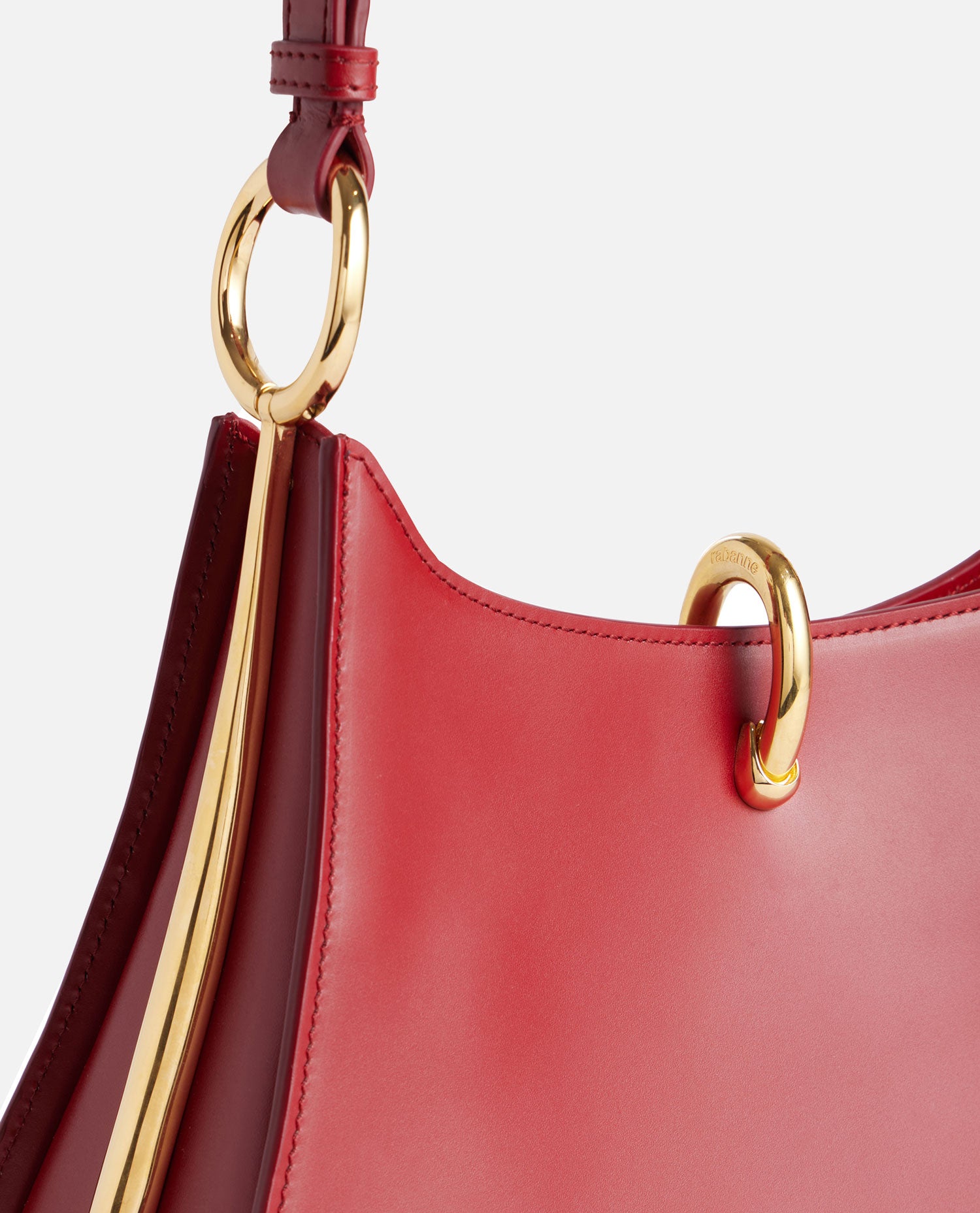Rabanne Bags Red Calf Leather