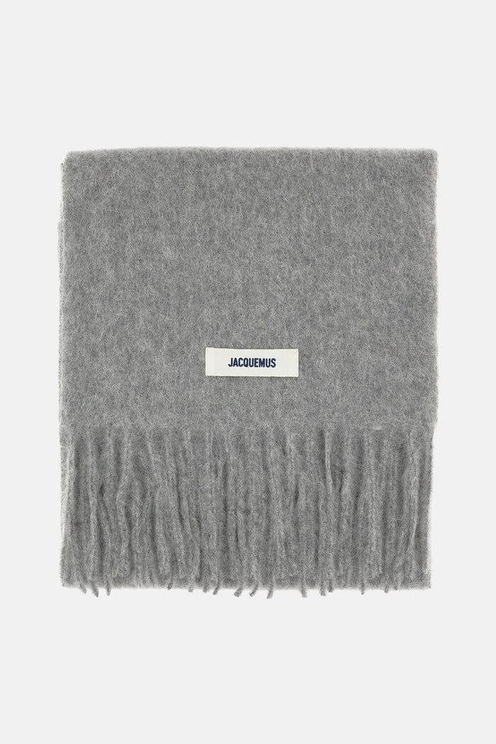 JACQUEMUS Scarfs Grey Wm Wp Wo Pa
