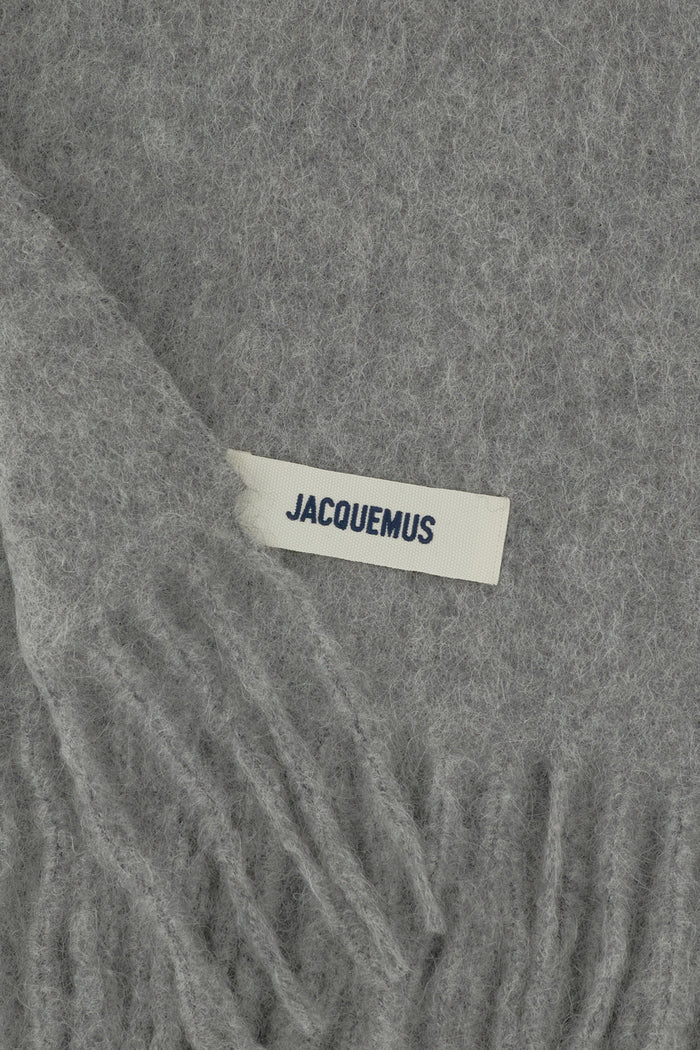 JACQUEMUS Scarfs Grey Wm Wp Wo Pa