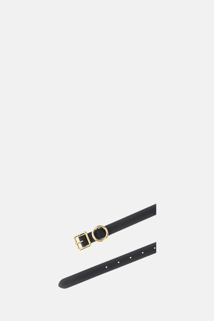Jacquemus Belts Black Cow Leather