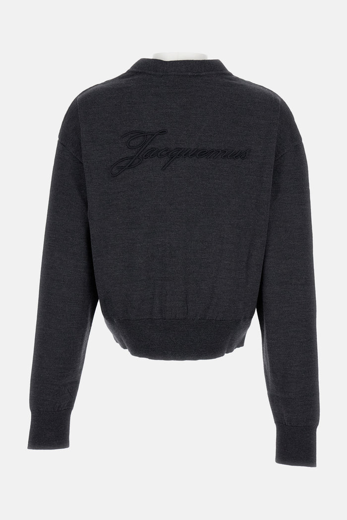 JACQUEMUS Sweaters Grey Wv/pa