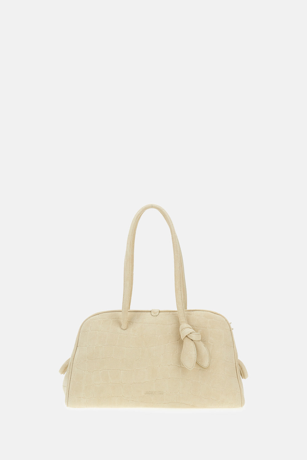 Jacquemus Sweaters White Calf Leather