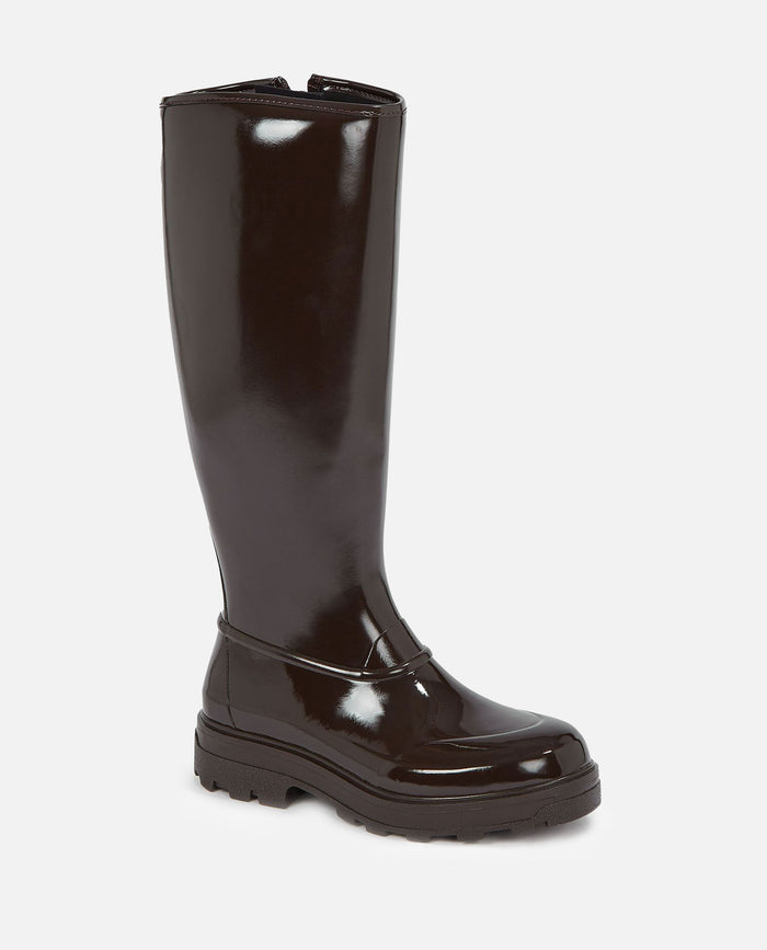 Kassl Editions Boots Brown Pvc