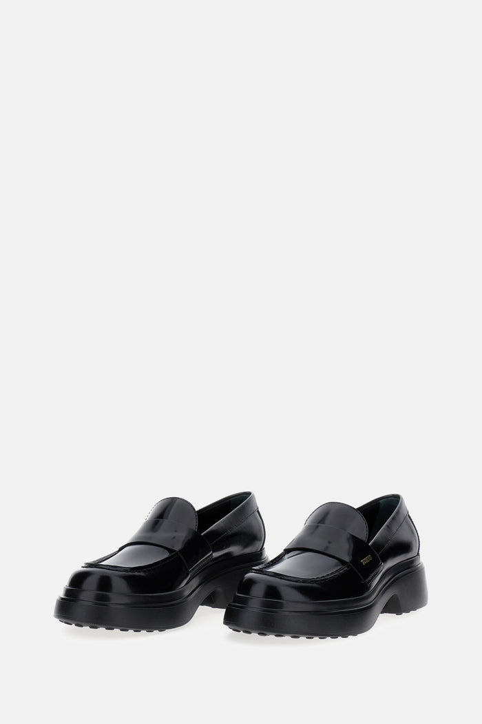 Tods Flat shoes Black Leather