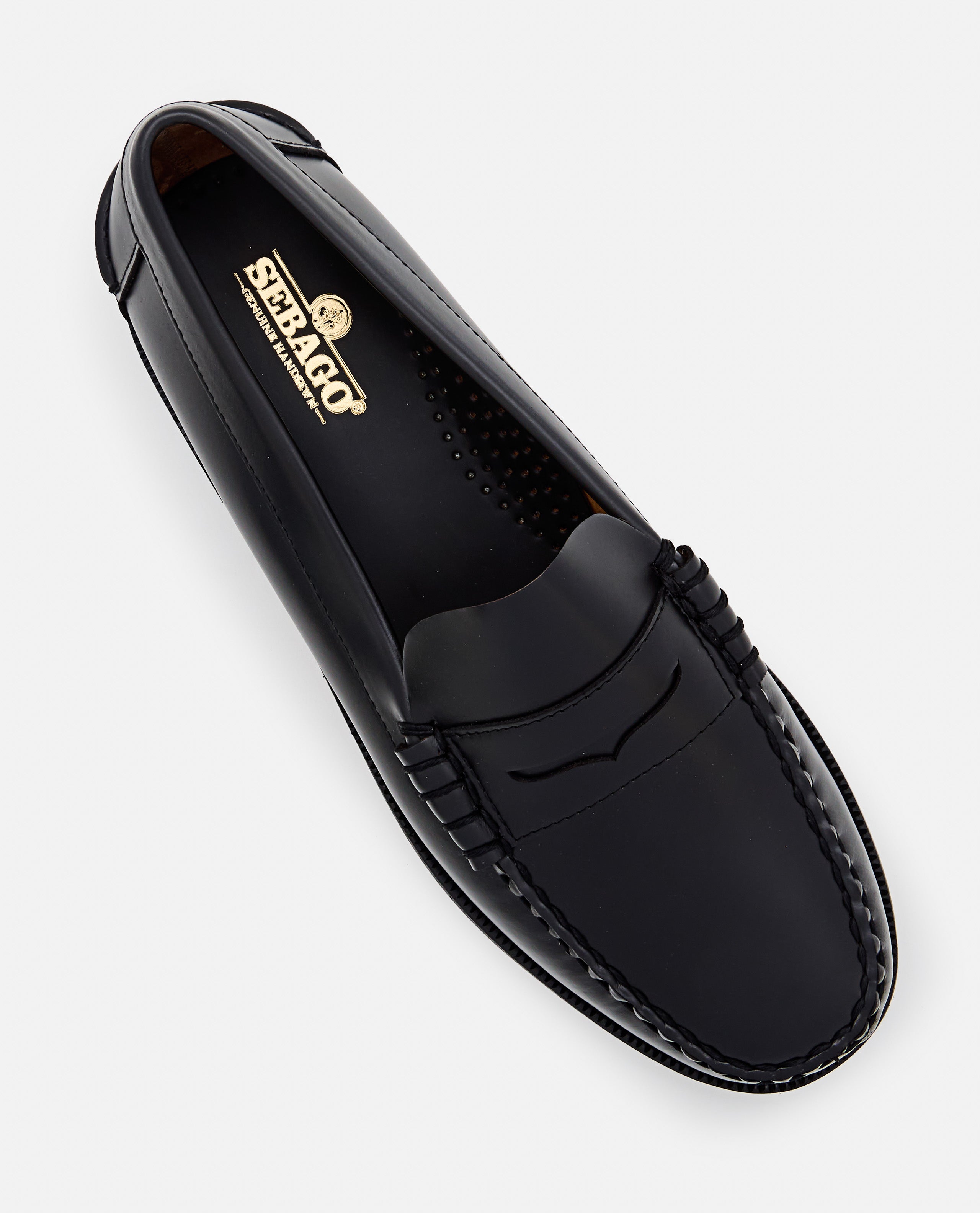 Sebago Flat shoes Black Leather
