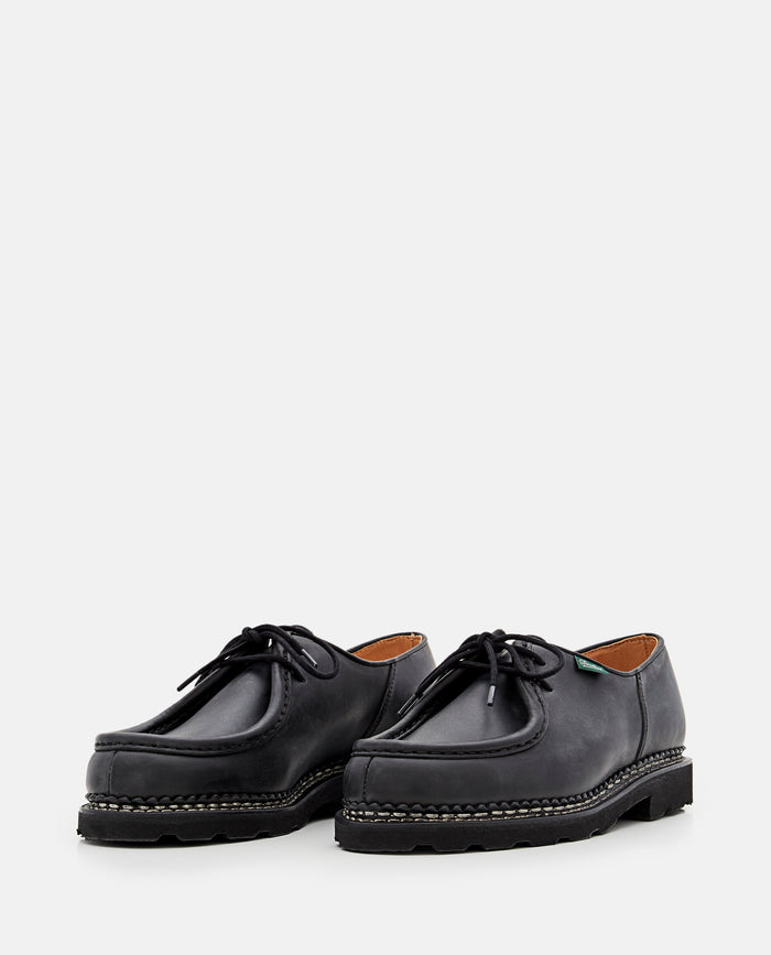 Paraboot Flat shoes Black Calf Leather