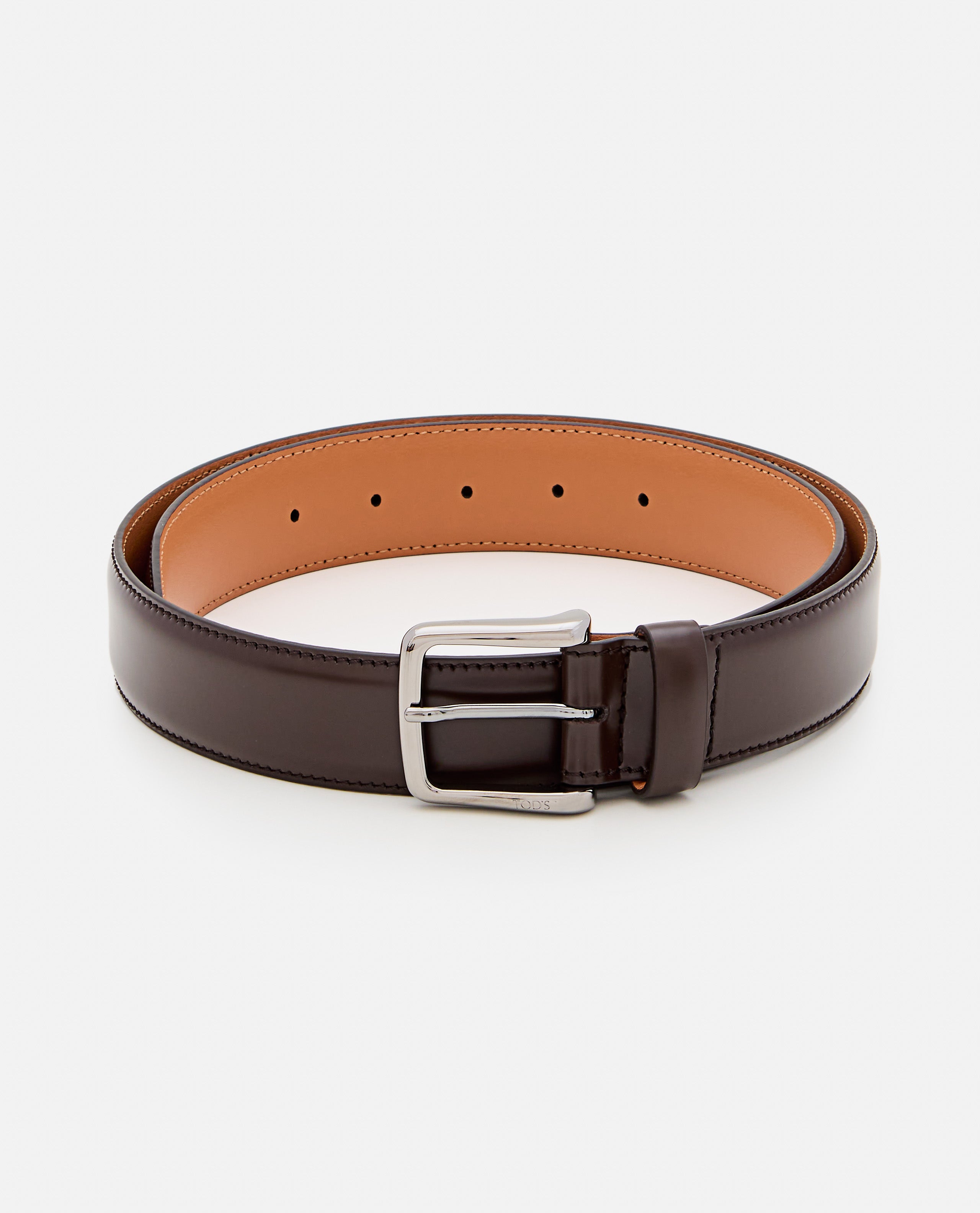 Tods Belts Brown Calfskin