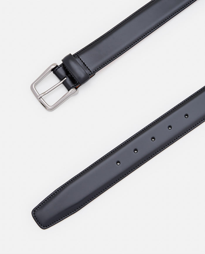 Tods Belts Black Calfskin