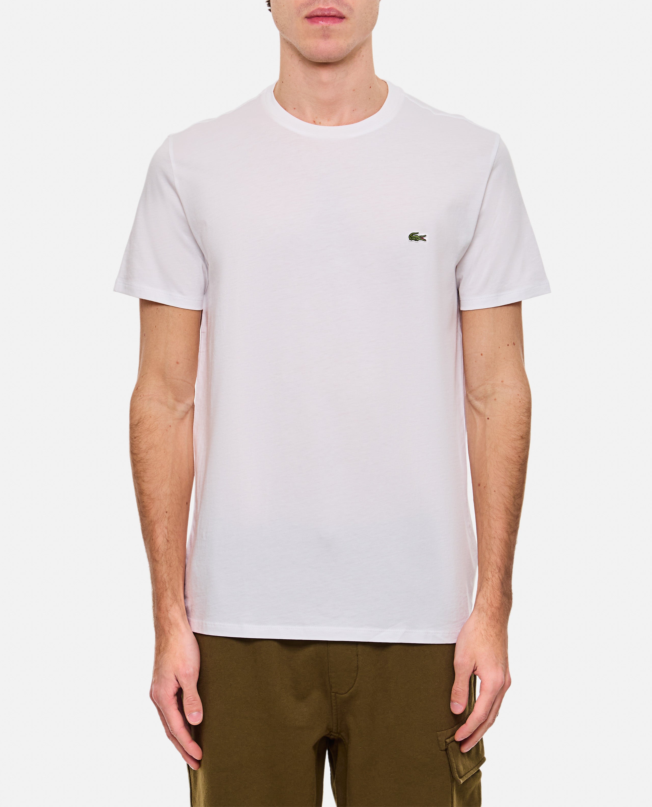 Lacoste T-Shirts And Polos White