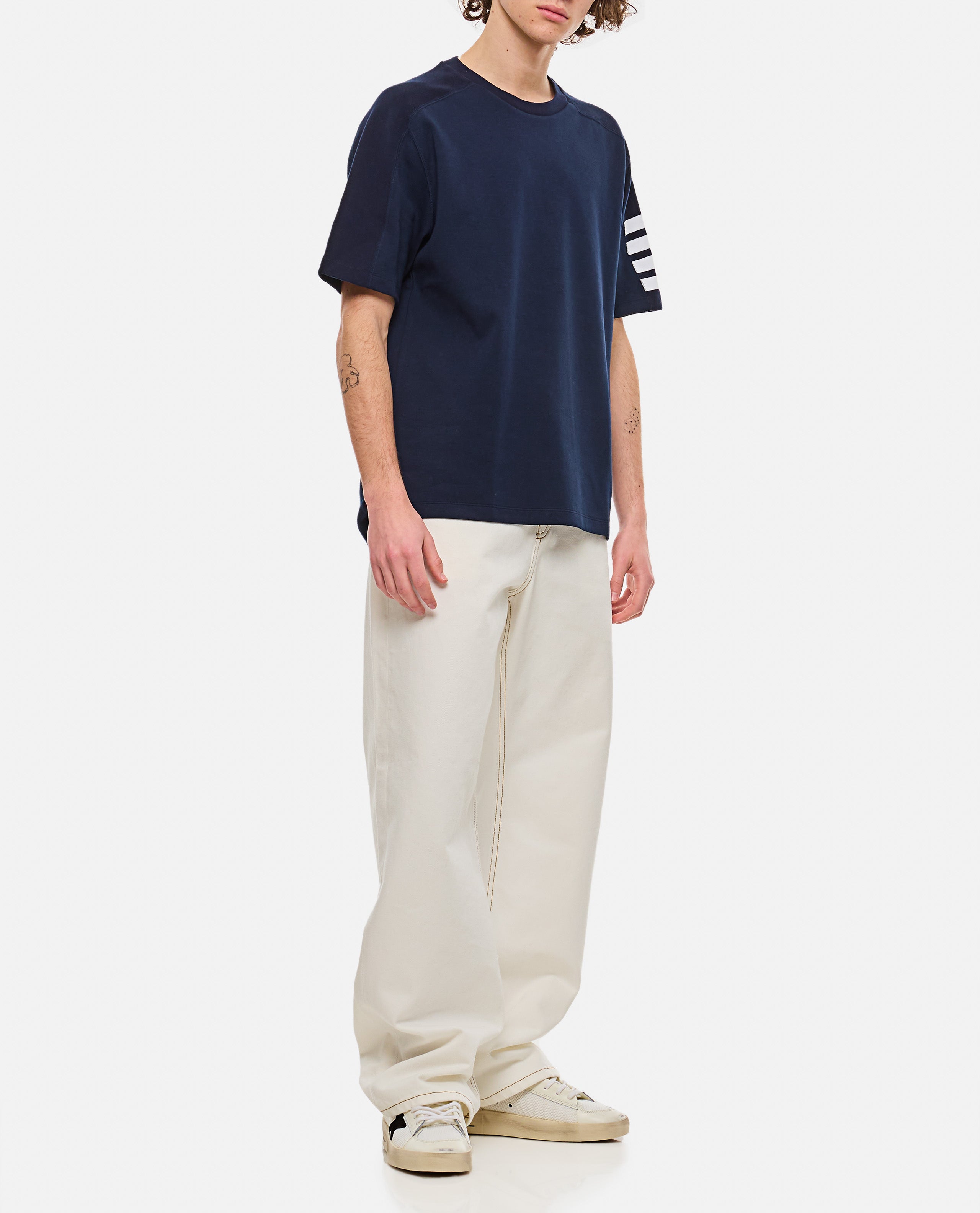 Thom Browne T-Shirts And Polos Blue