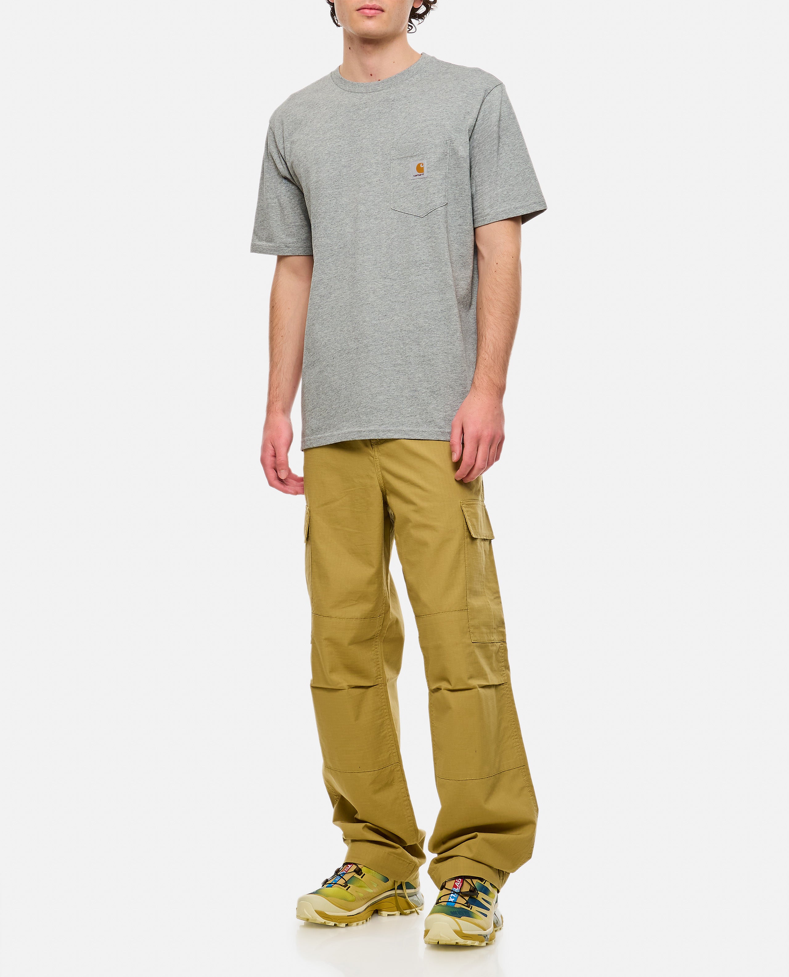 Carhartt Wip T-Shirts And Polos Grey
