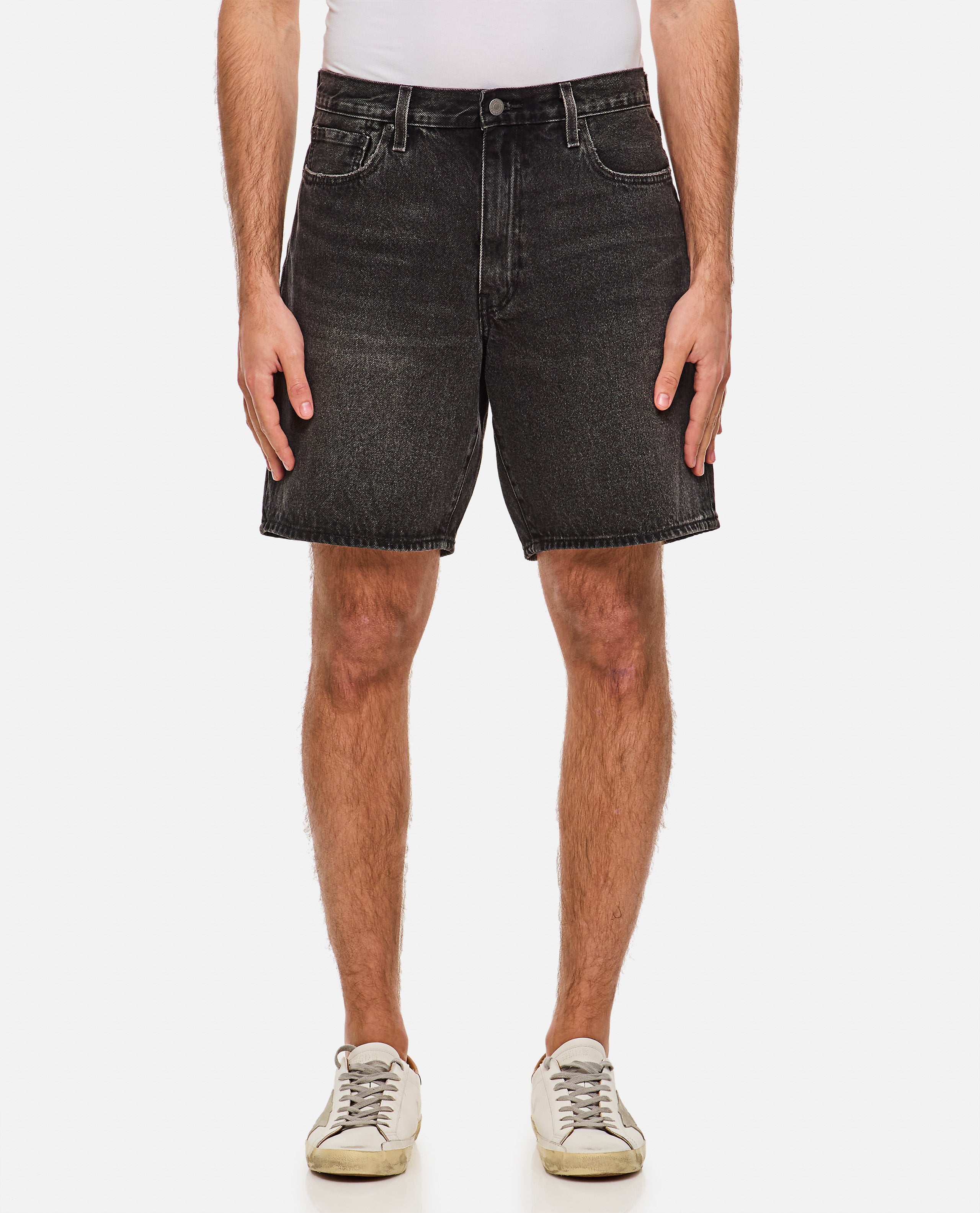 Levis Shorts Grey Cotton