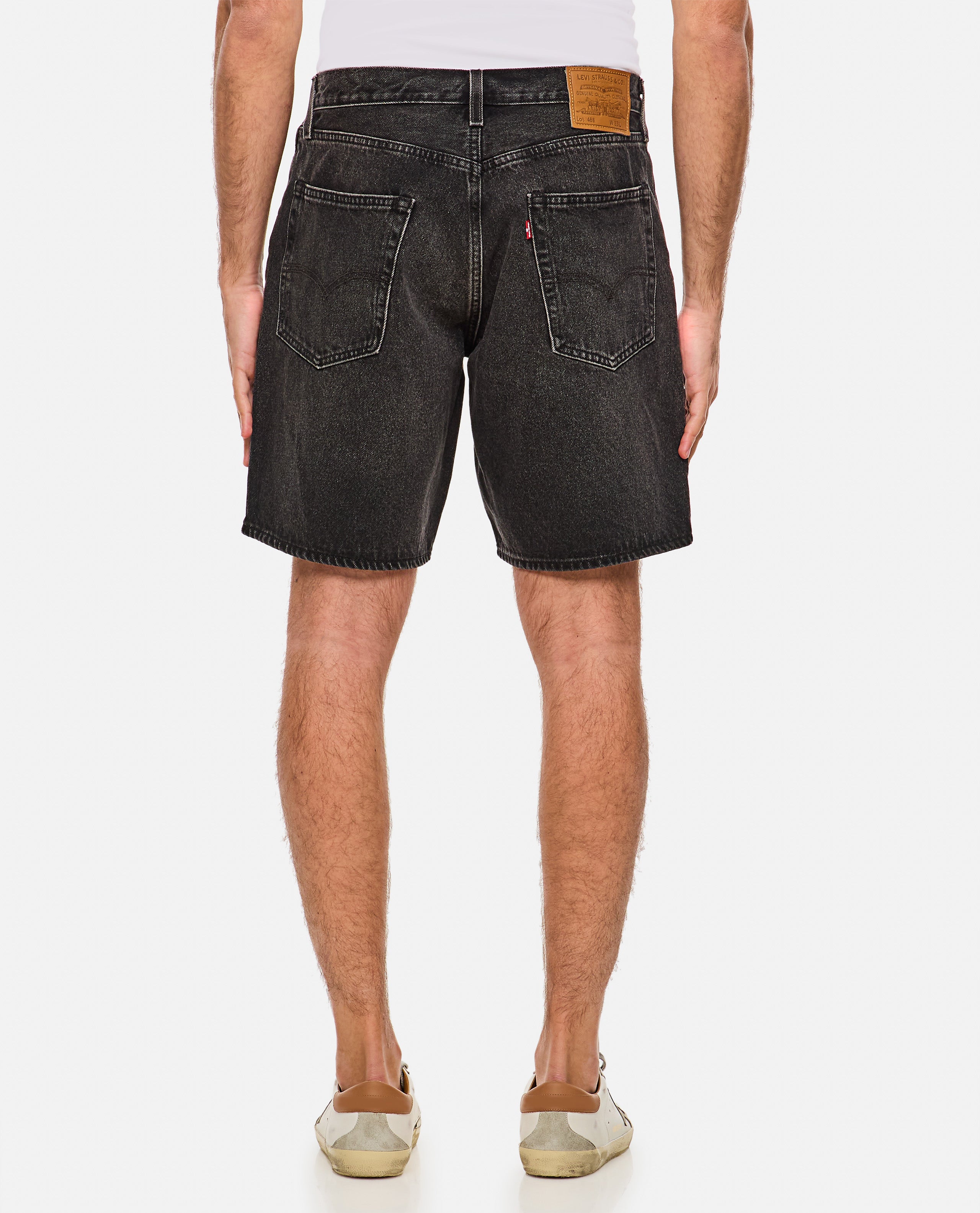 Levis Shorts Grey Cotton