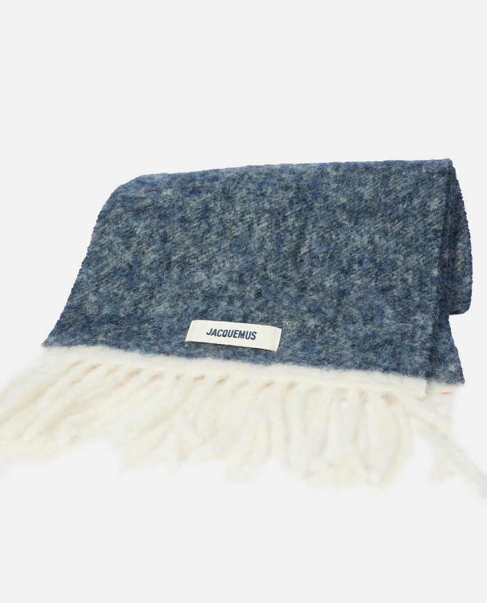 JACQUEMUS Scarfs Blue Wm Wp Wo Pa
