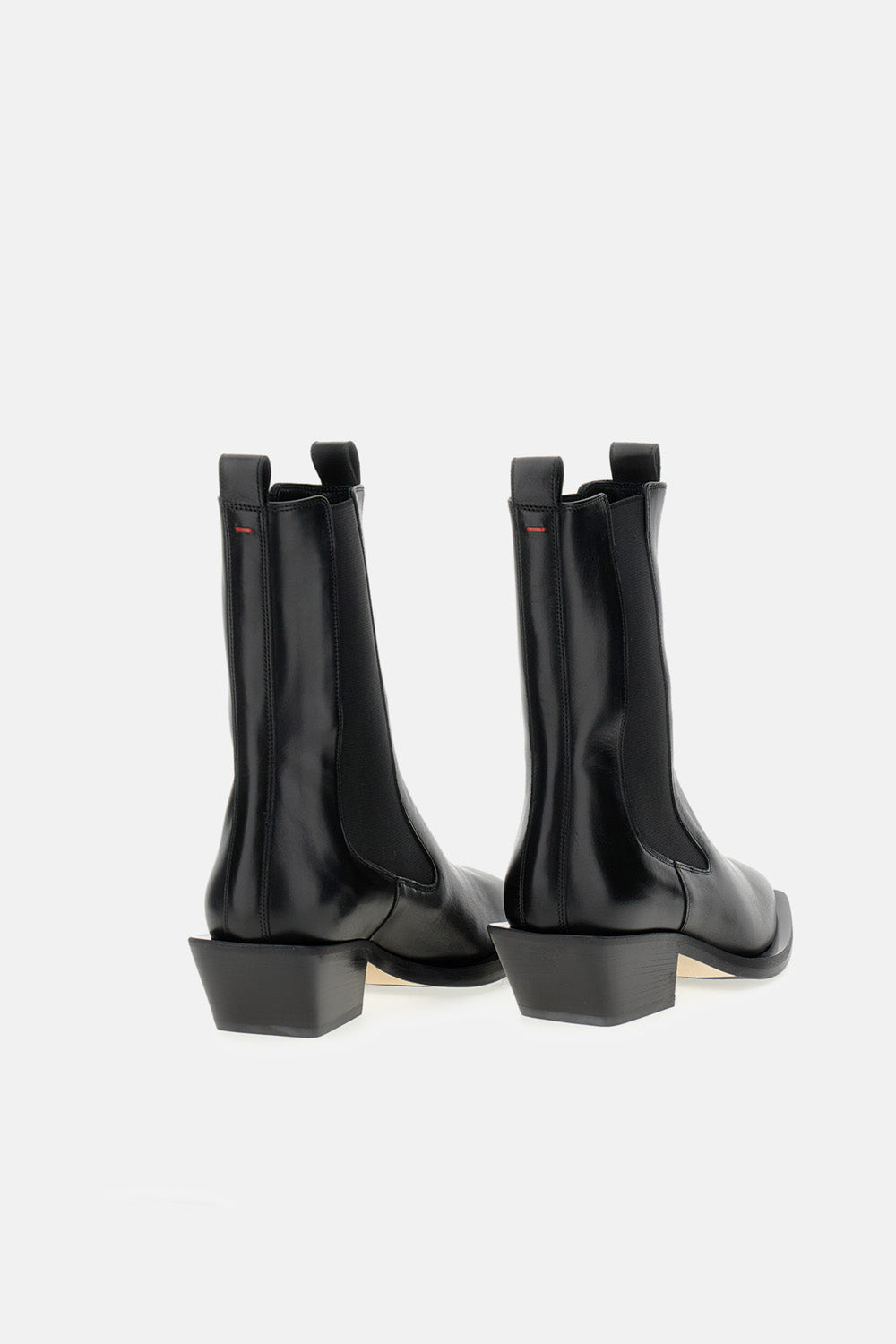 AEYDE Boots Black Calf Leather