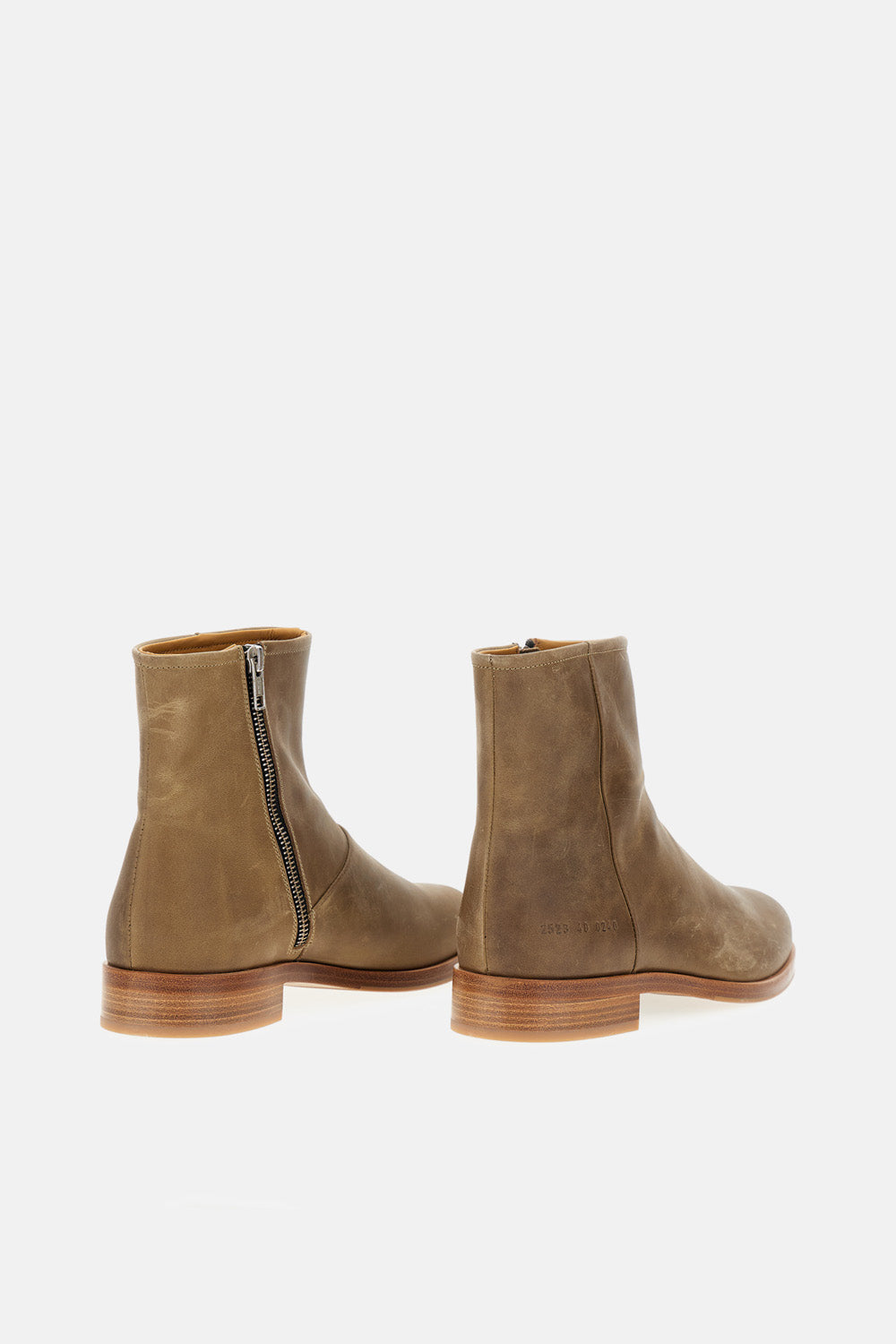 Common Projects Boots Beige Suede Leatehr