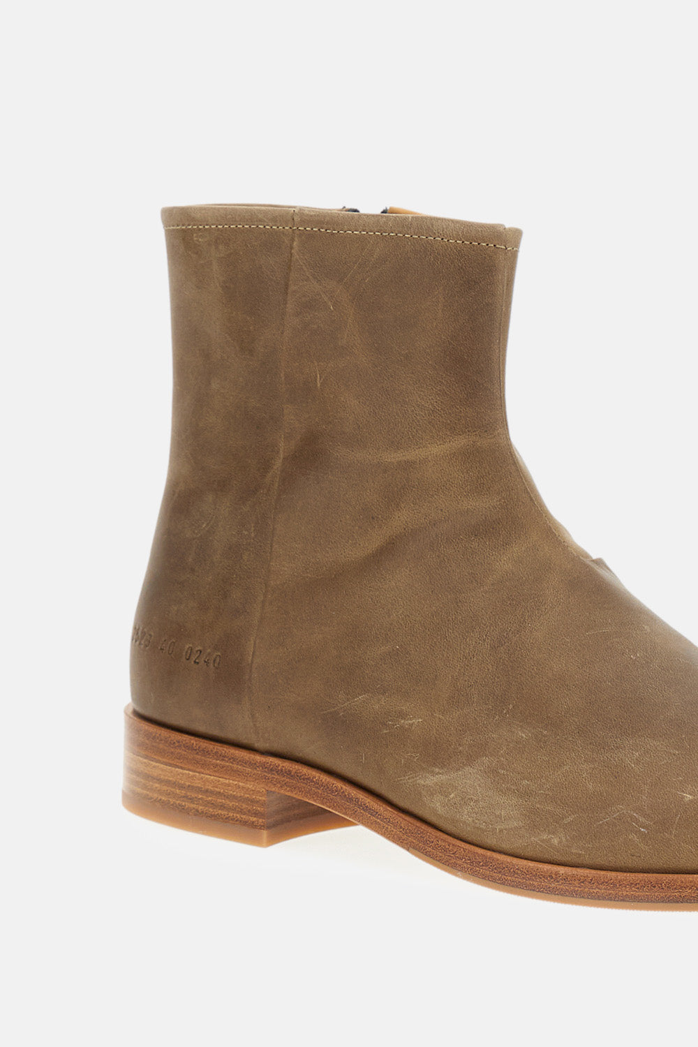 Common Projects Boots Beige Suede Leatehr