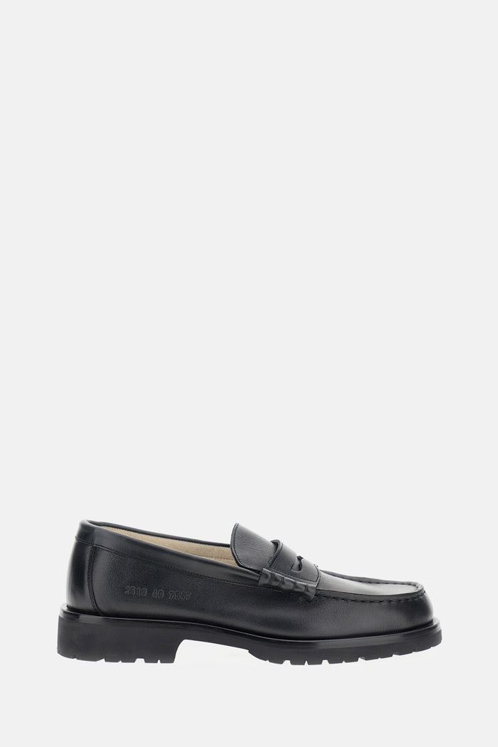 Common Projects Flat shoes Black Calf Leather