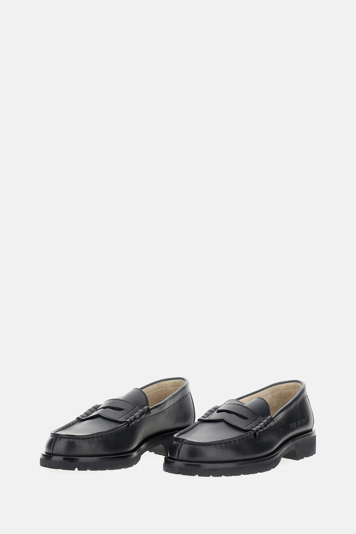 Common Projects Flat shoes Black Calf Leather
