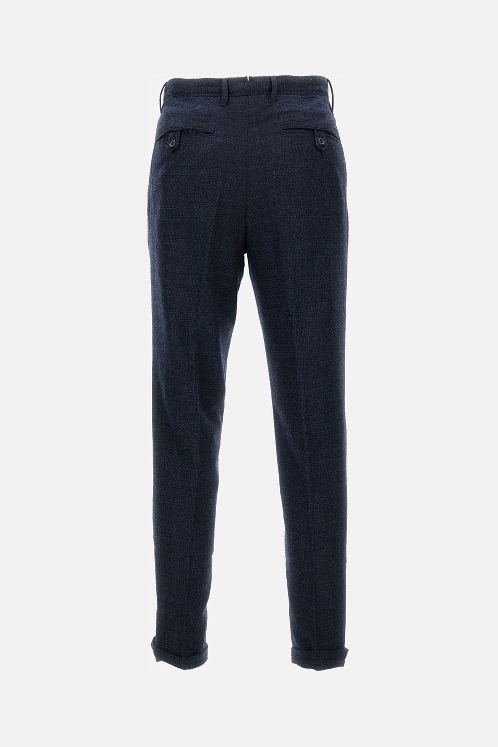 Incotex RTW Blue Virgin Wool Pl Ea