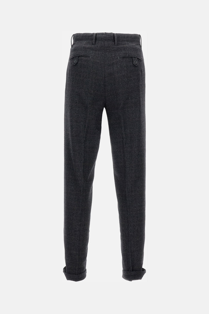 Incotex RTW Grey Virgin Wool Pl Ea