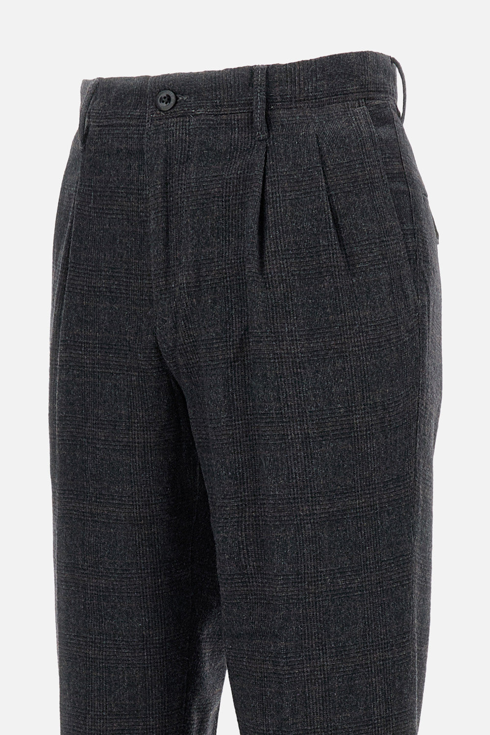 Incotex RTW Grey Virgin Wool Pl Ea