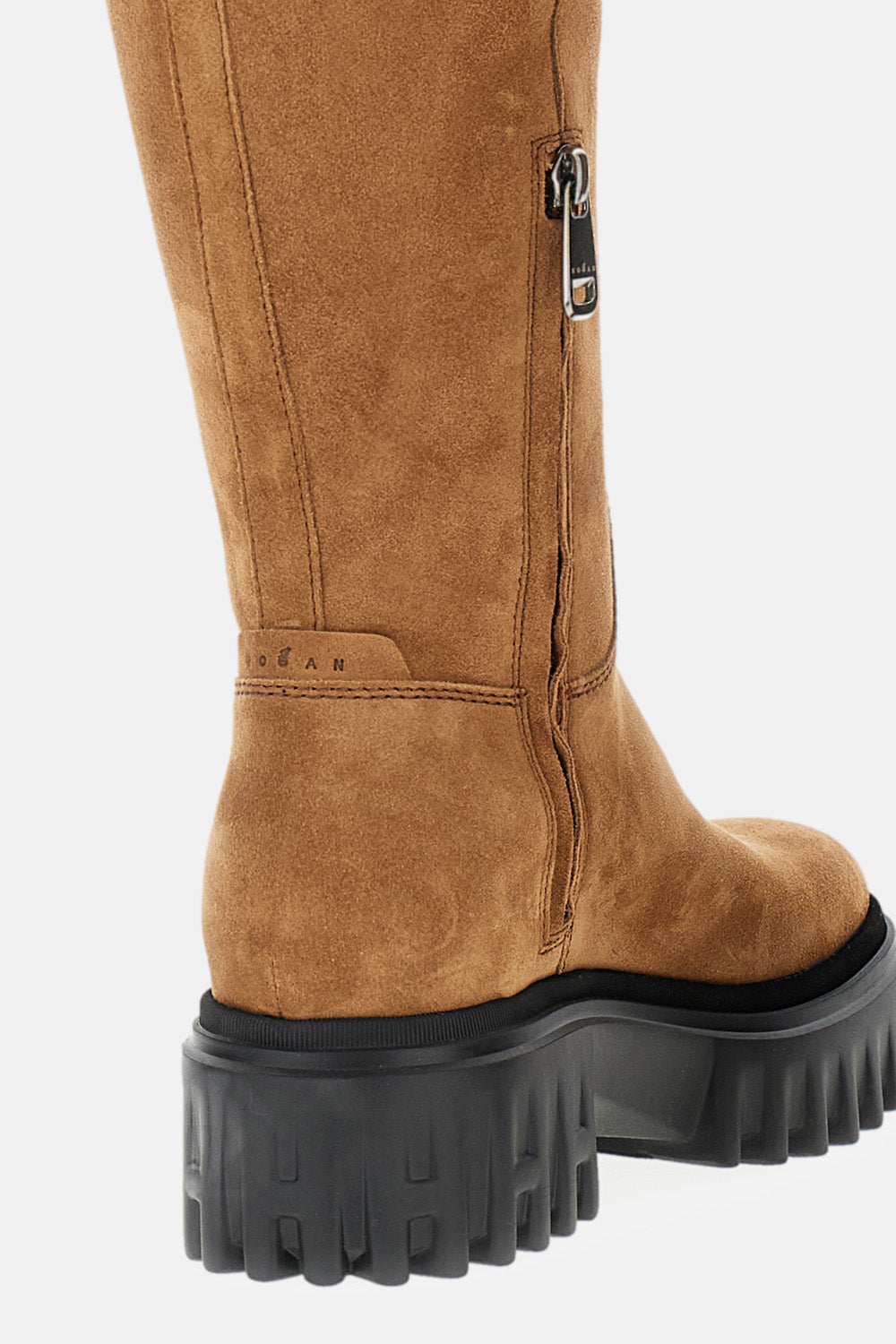 Hogan Boots Brown Calf Leather