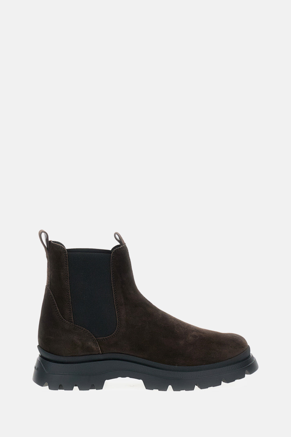 Hogan Boots Brown Calf Leather Tex