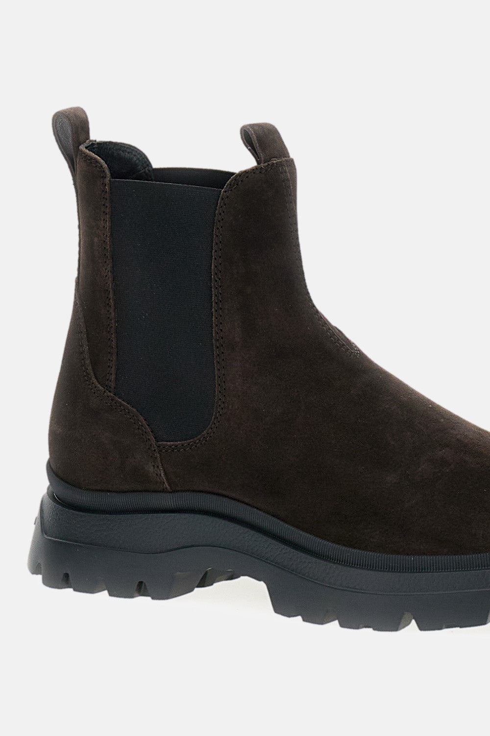 Hogan Boots Brown Calf Leather Tex