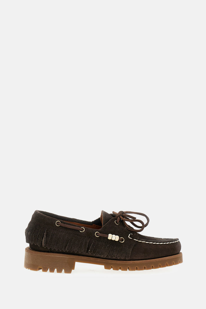 Sebago Flat shoes Brown Leather