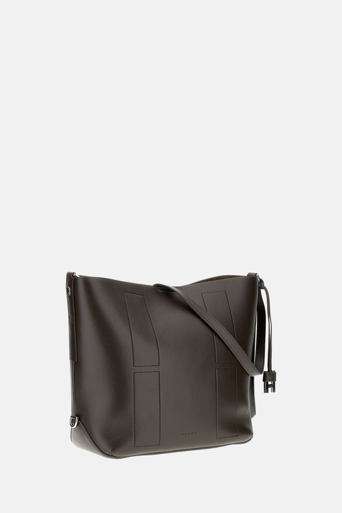 Hogan Bags Brown Calf Leather