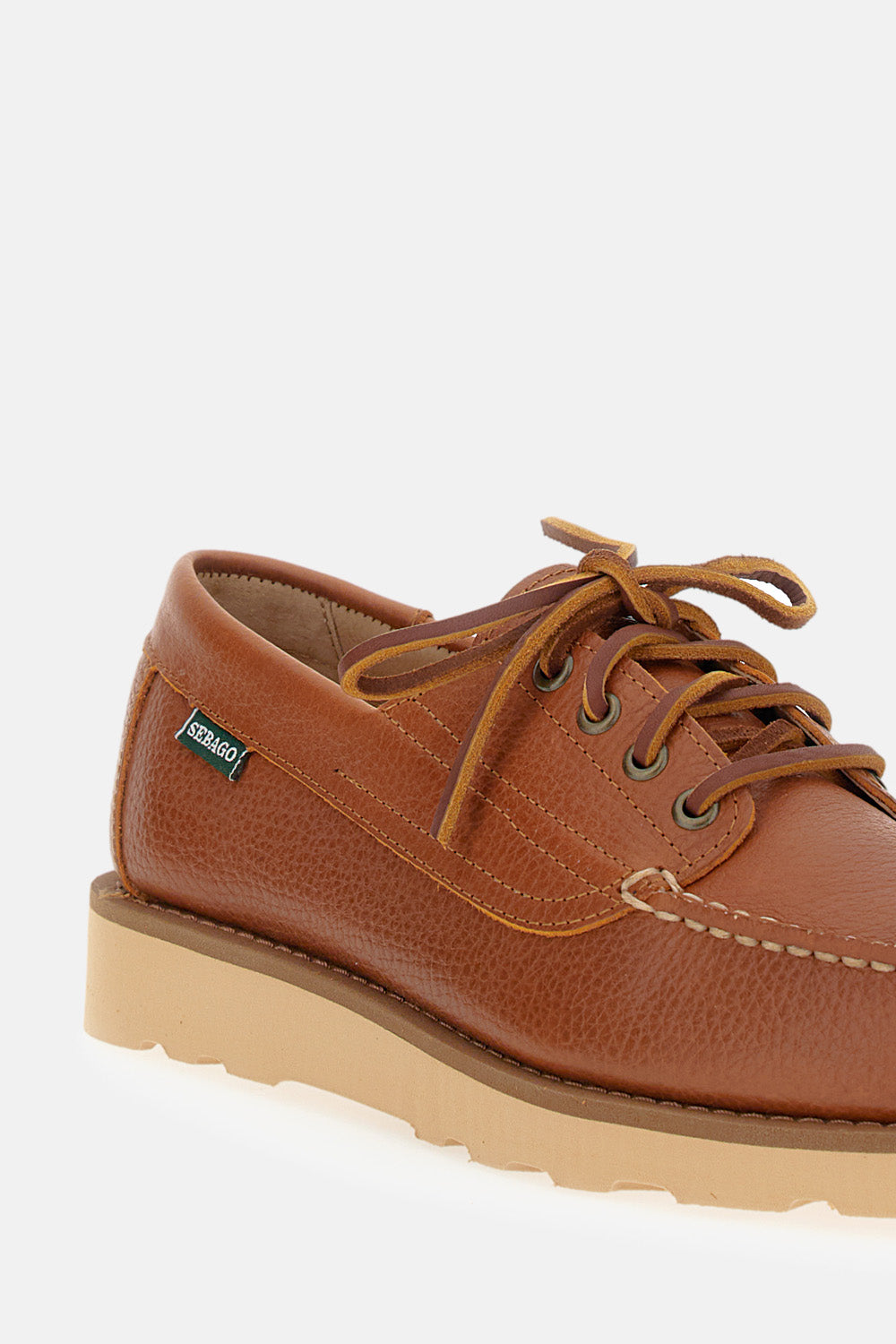 Sebago Flat shoes Brown Leather