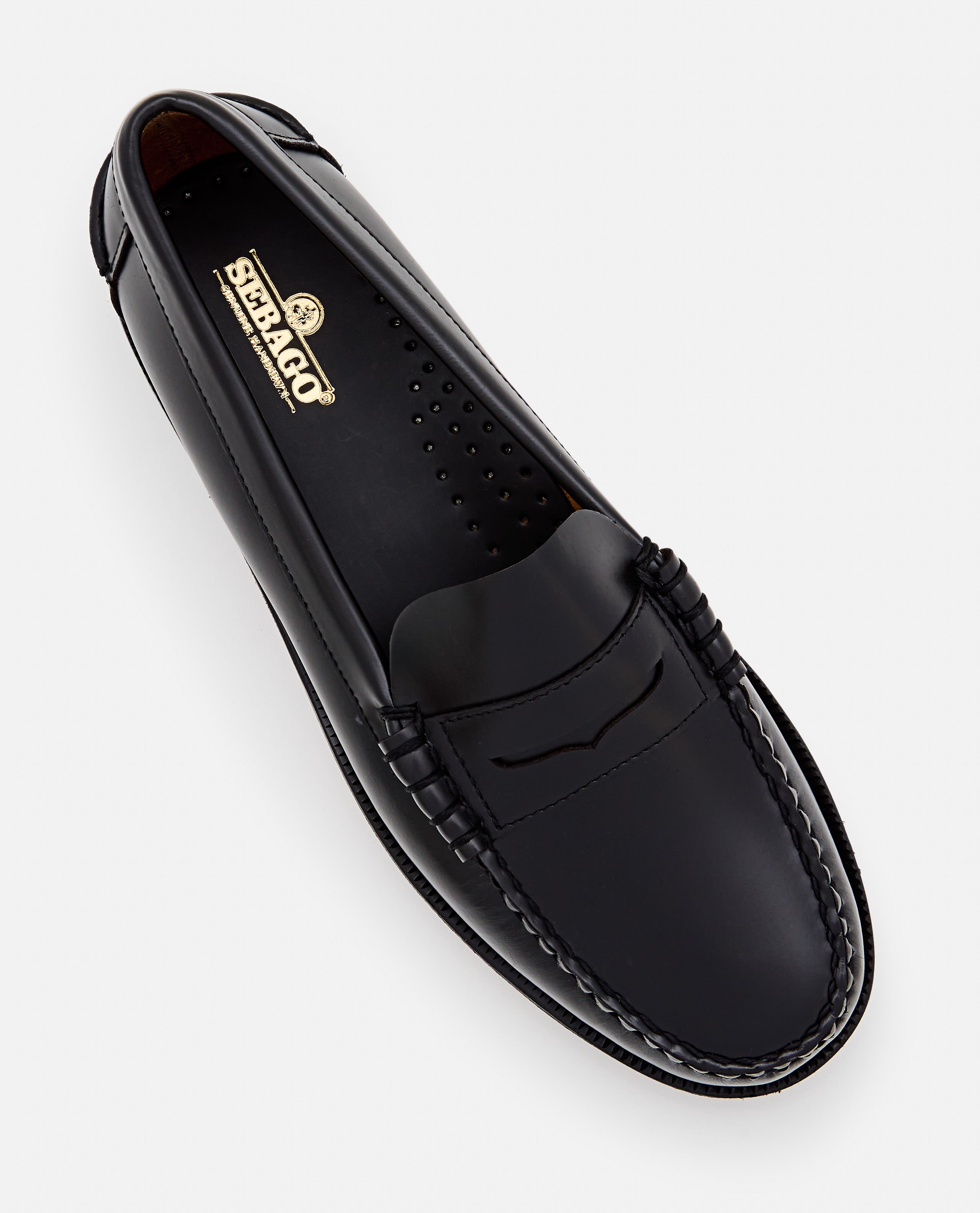 Sebago Flat shoes Black Leather