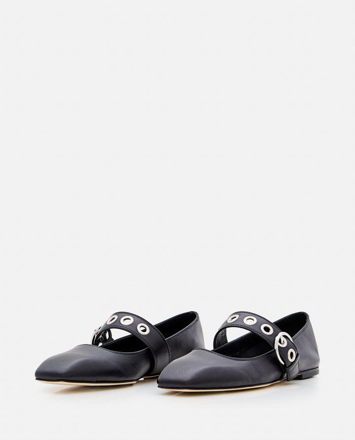 AEYDE Flat shoes Black Nappa Leather