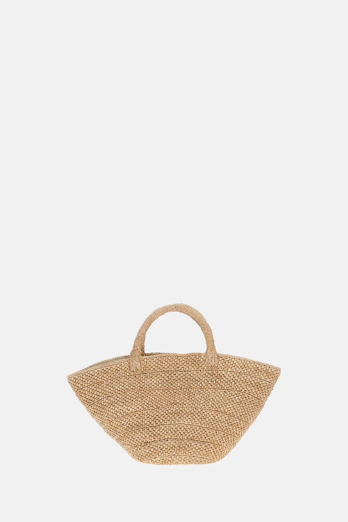 IBELIV Bags Beige Raphia