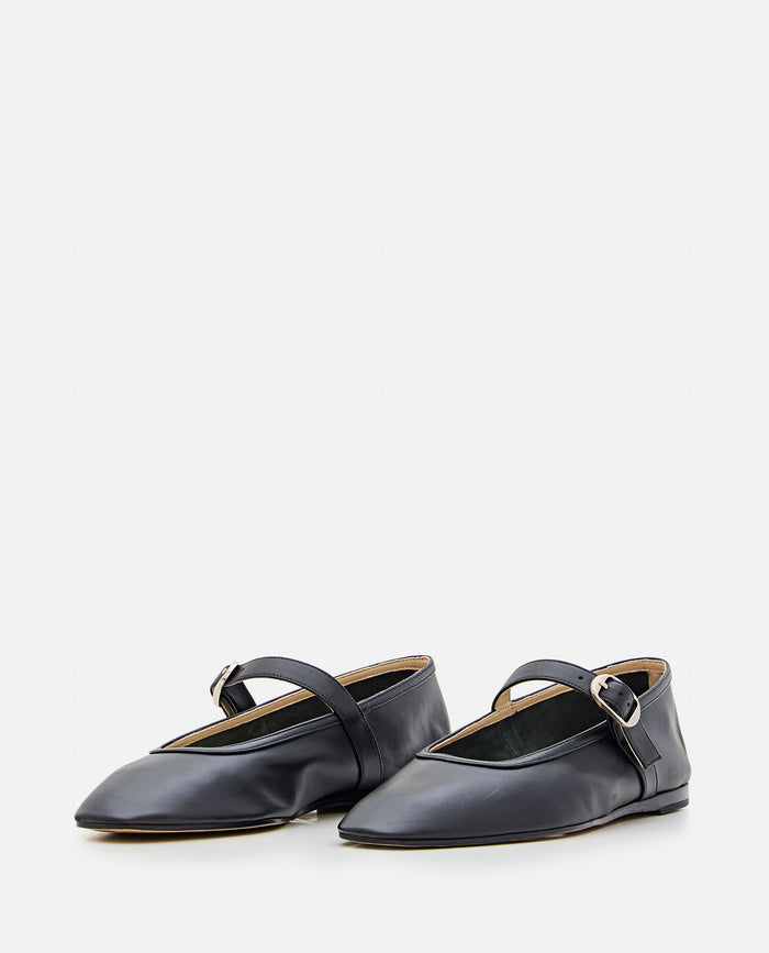 LE MONDE BERYL Flat shoes Black Lamb Leather