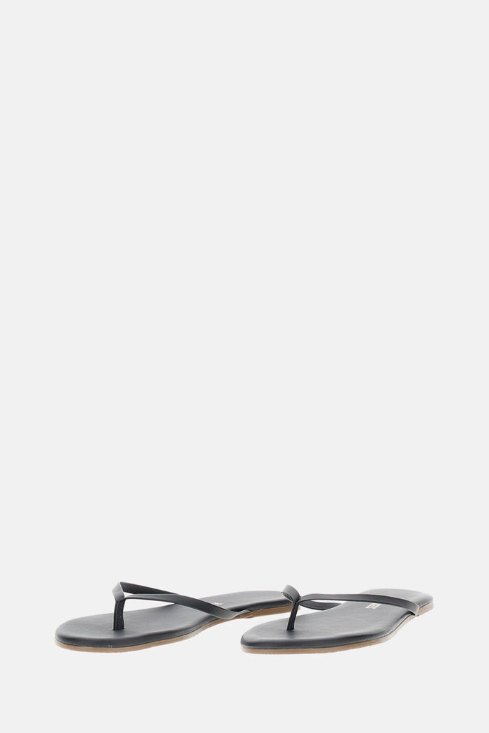 Tkees Sandals Black Bovine Leather