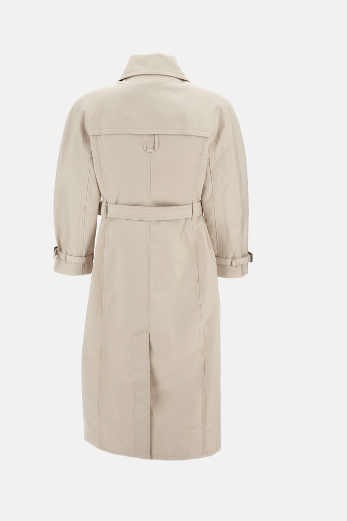 JACQUEMUS Coats White Co Pu
