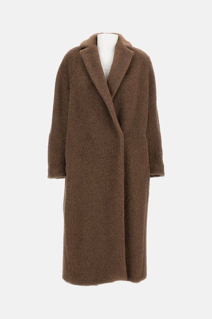 SportMax Coats Pink Virgin Wool