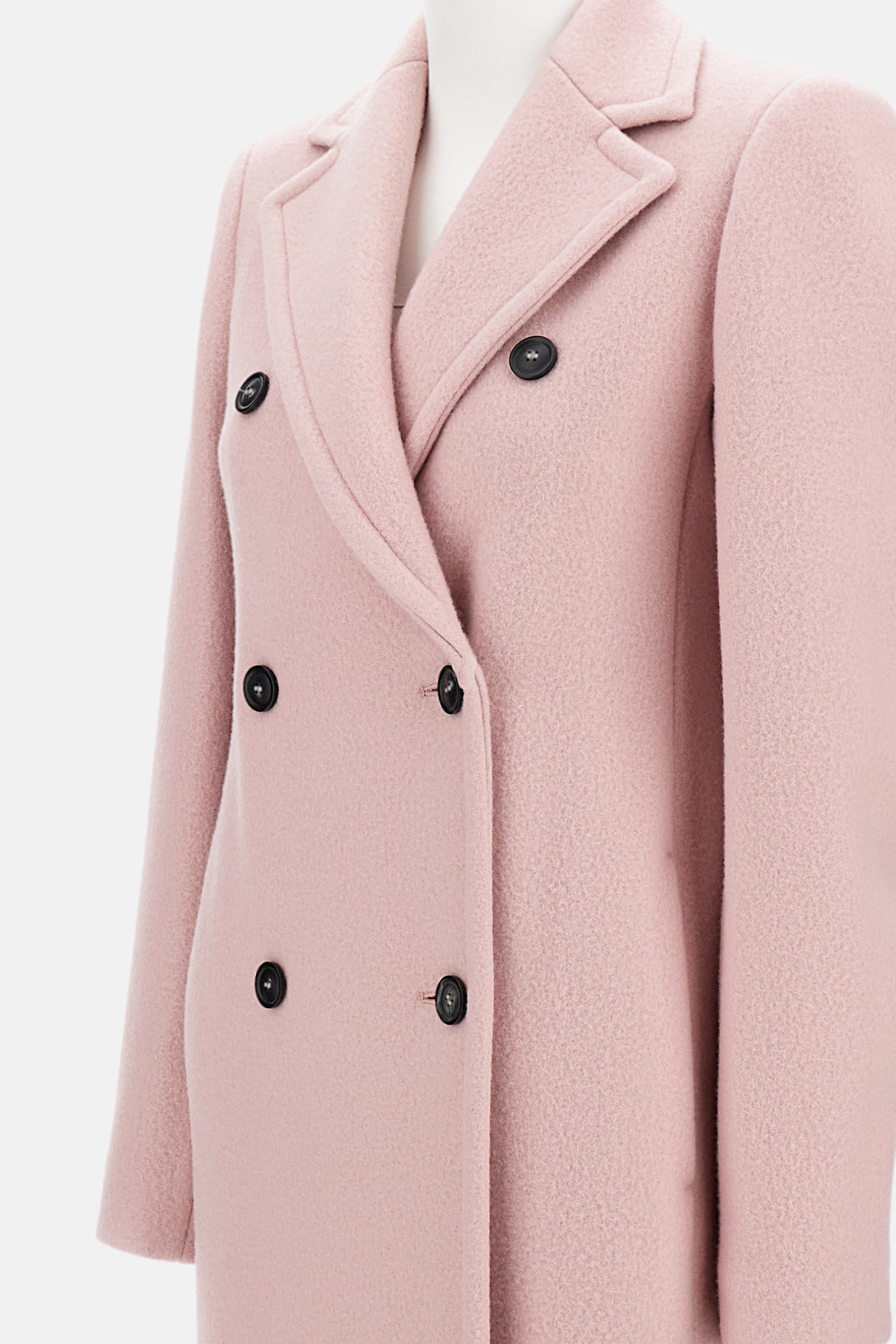 SportMax Coats Pink Virgin Wool