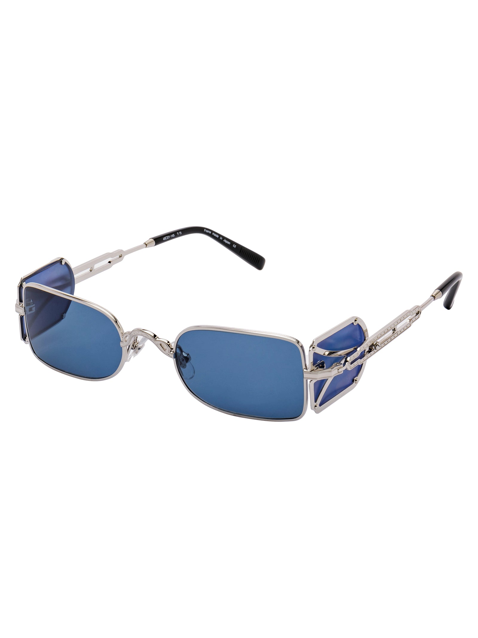 10611H Palladium White - Brushed Silver Titanium Sunglasses