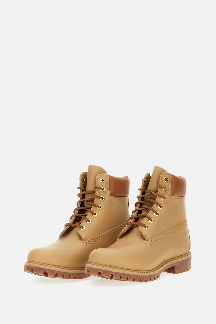 Timberland Boots Beige Leather